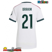 Camisa de Futebol Real Madrid Brahim Diaz #21 Equipamento Principal Mulheres 2026-27 Manga Curta
